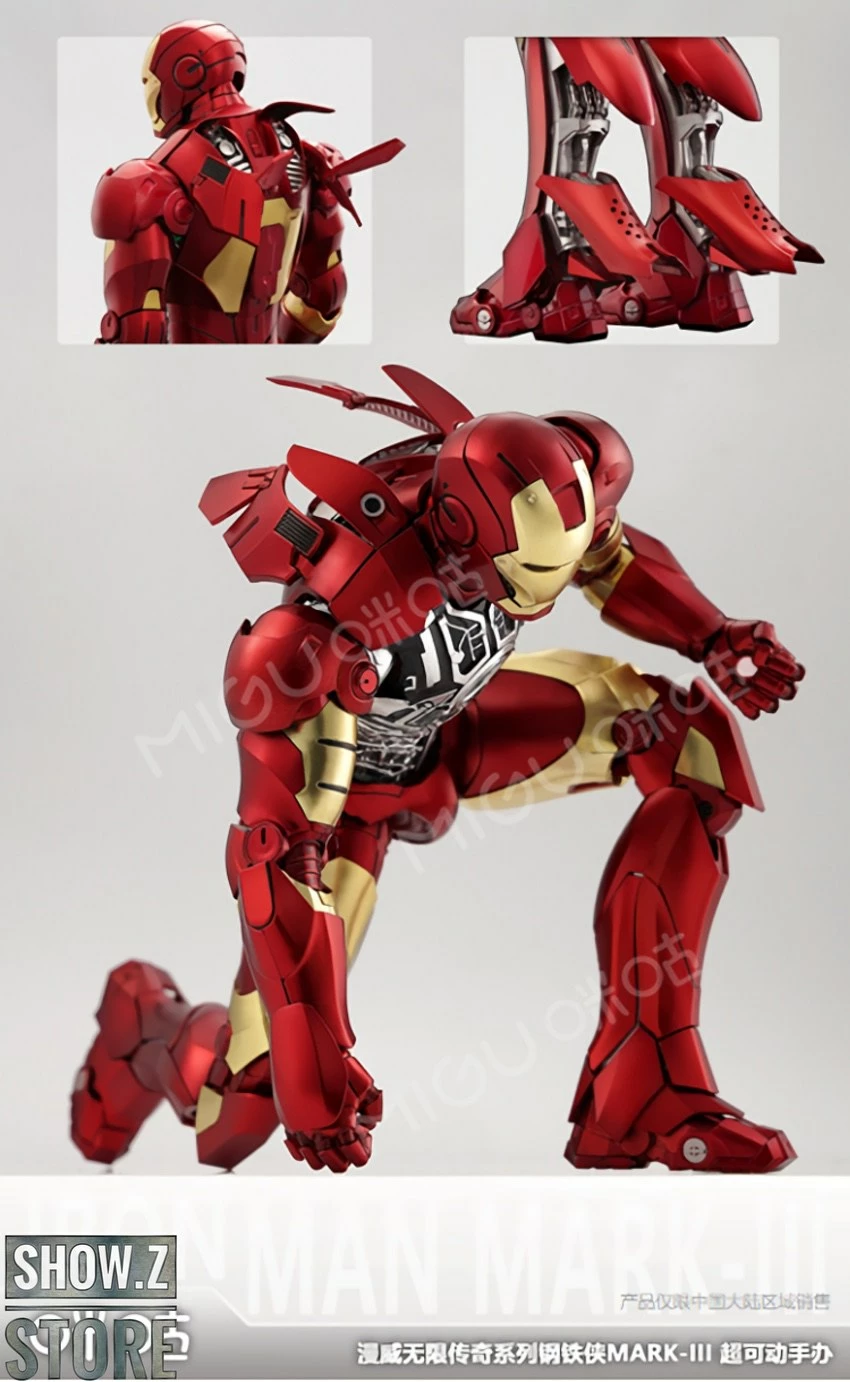 M.W Culture 1/7 Marvel Licensed Infinity Sage Iron Man MK3 12 M.W Culture 1/7 Marvel Licensed Infinity Sage Iron Man MK3 - Image 10