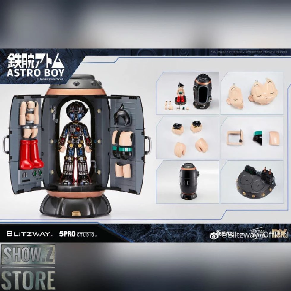 Blitzway BW-NS 50101 Astro Boy Anime Statue Deluxe Version 10 Blitzway BW-NS 50101 Astro Boy Anime Statue Deluxe Version - Image 8