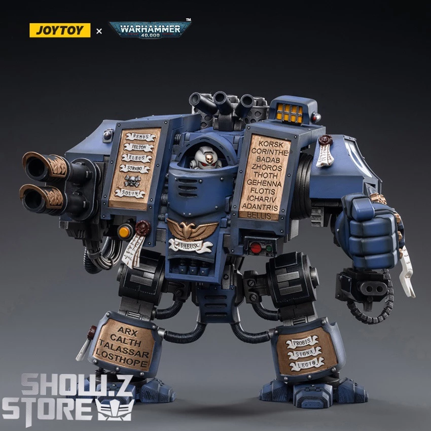 JoyToy Source 1/18 Warhammer 40K Space Marines Ultramarines Venerable Dreadnought Mecha 3 JoyToy Source 1/18 Warhammer 40K Space Marines Ultramarines Venerable Dreadnought Mecha