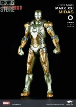 Comicave Studios 1/12 Omni Class MK21 Iron Man Midas -Action Figures Store ad6e95f1ac