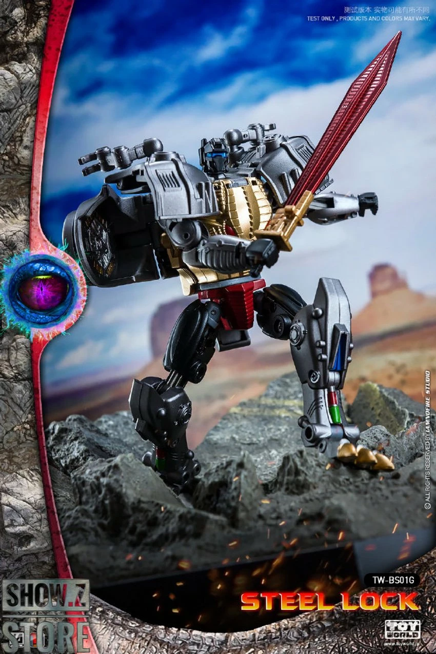 Toyworld TW-BS01G Steel Lock Grimlock Metallic Version 6 Toyworld TW-BS01G Steel Lock Grimlock Metallic Version - Image 4