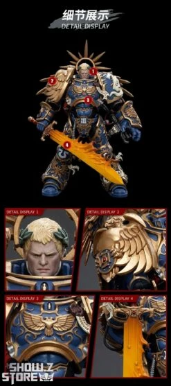 JoyToy Source 1/18 Warhammer 40K Ultramarines Primarch Roboute Guilliman 38 JoyToy Source 1/18 Warhammer 40K Ultramarines Primarch Roboute Guilliman -Action Figures Store ad9d1f7004