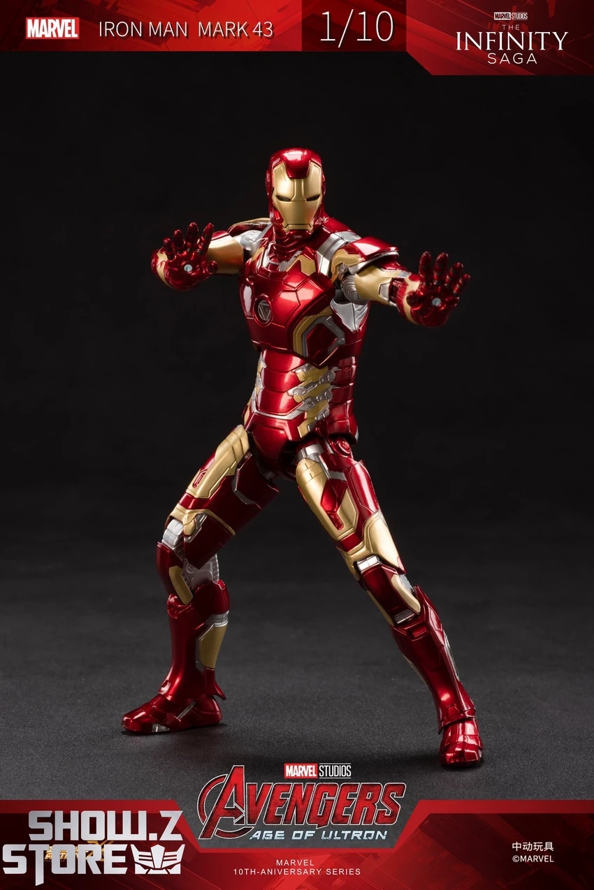 ZT Toys Marvel Licensed 1/10 Iron Man Mark 43 13 ZT Toys Marvel Licensed 1/10 Iron Man Mark 43 - Image 11