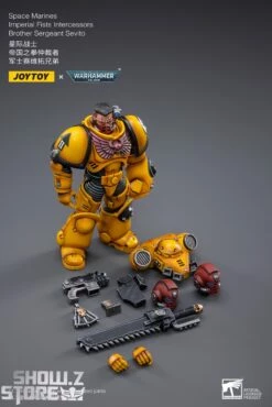 JoyToy Source 1/18 Warhammer 40K Imperial Fists Intercessors Brother Sergeant Sevito -Action Figures Store af66306e51