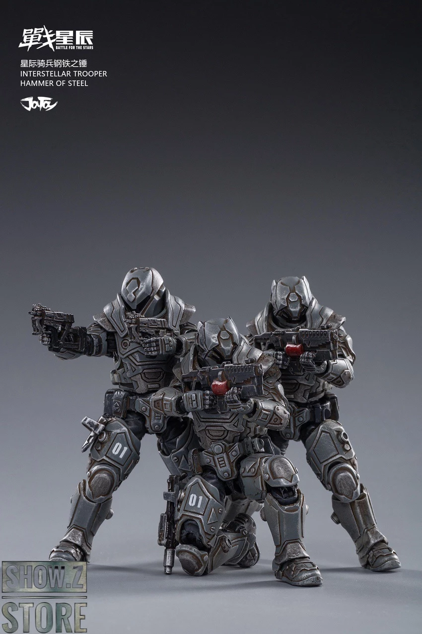 JoyToy Source 1/18 Hammer Of Steel Interstellar Trooper Set Of 3 9 JoyToy Source 1/18 Hammer Of Steel Interstellar Trooper Set Of 3 - Image 7