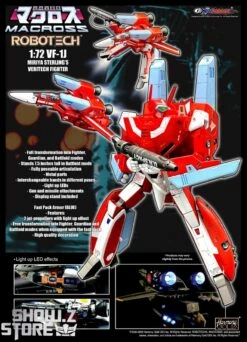 KitzConcept 1/72 Macross Miriya Sterling's VF-1J W/ Fast Pack Armor -Action Figures Store b19992cced