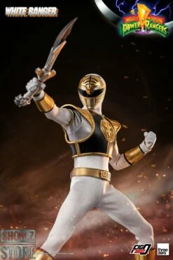 Threezero Studio 1/6 Mighty Morphin Power Rangers White Ranger -Action Figures Store b20fb3b6ea