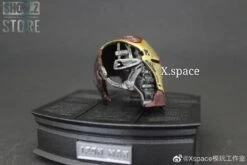 X-Space Studio 1/6 Iron Man MK50 Battle Damaged Helmet /w LED 13 X-Space Studio 1/6 Iron Man MK50 Battle Damaged Helmet /w LED -Action Figures Store b22c0a864a