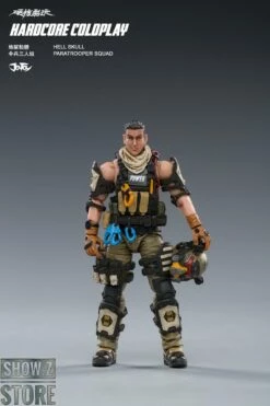 JoyToy Source 1/18 Hardcore Coldplay Hell Skull Paratrooper Squad Set Of 3 25 JoyToy Source 1/18 Hardcore Coldplay Hell Skull Paratrooper Squad Set Of 3 -Action Figures Store b307524da7