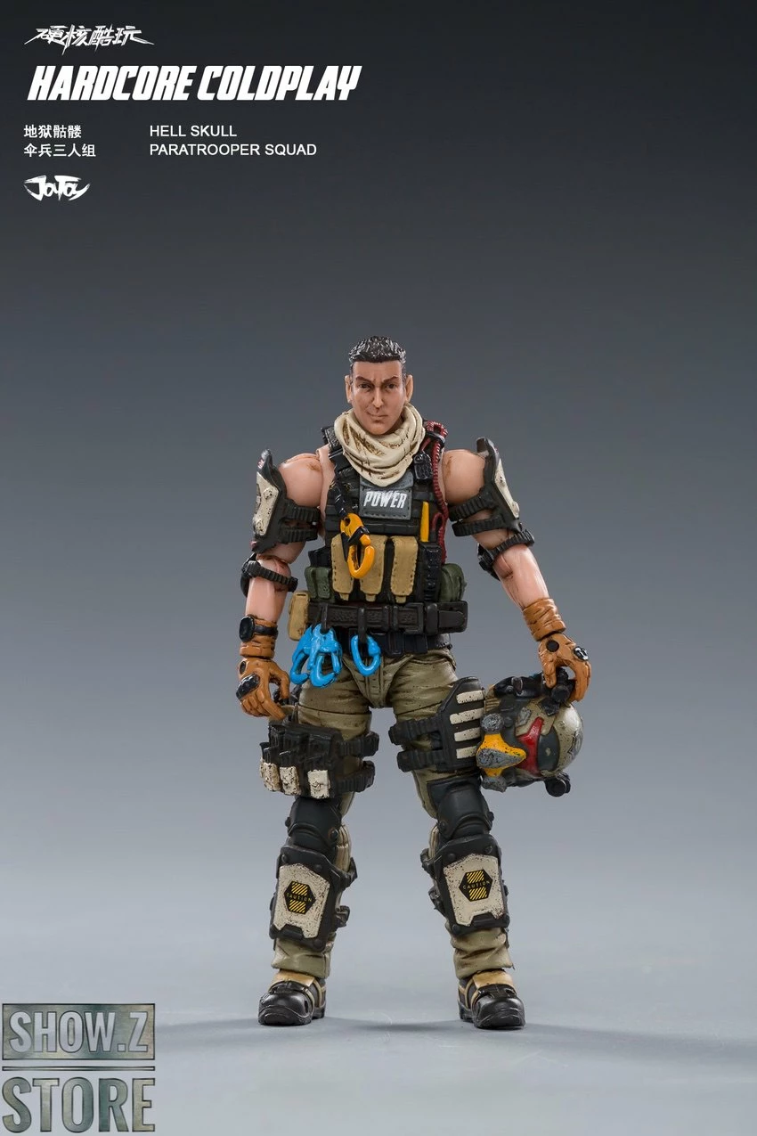 JoyToy Source 1/18 Hardcore Coldplay Hell Skull Paratrooper Squad Set Of 3 10 JoyToy Source 1/18 Hardcore Coldplay Hell Skull Paratrooper Squad Set Of 3 - Image 8