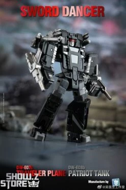 Dr.Wu Sword Dancer Slamdance DW-E07B Traveler Plane Raindance & DW-E08B Patriot Tank Grandslam Set Of 2 Black Version -Action Figures Store b333289a12