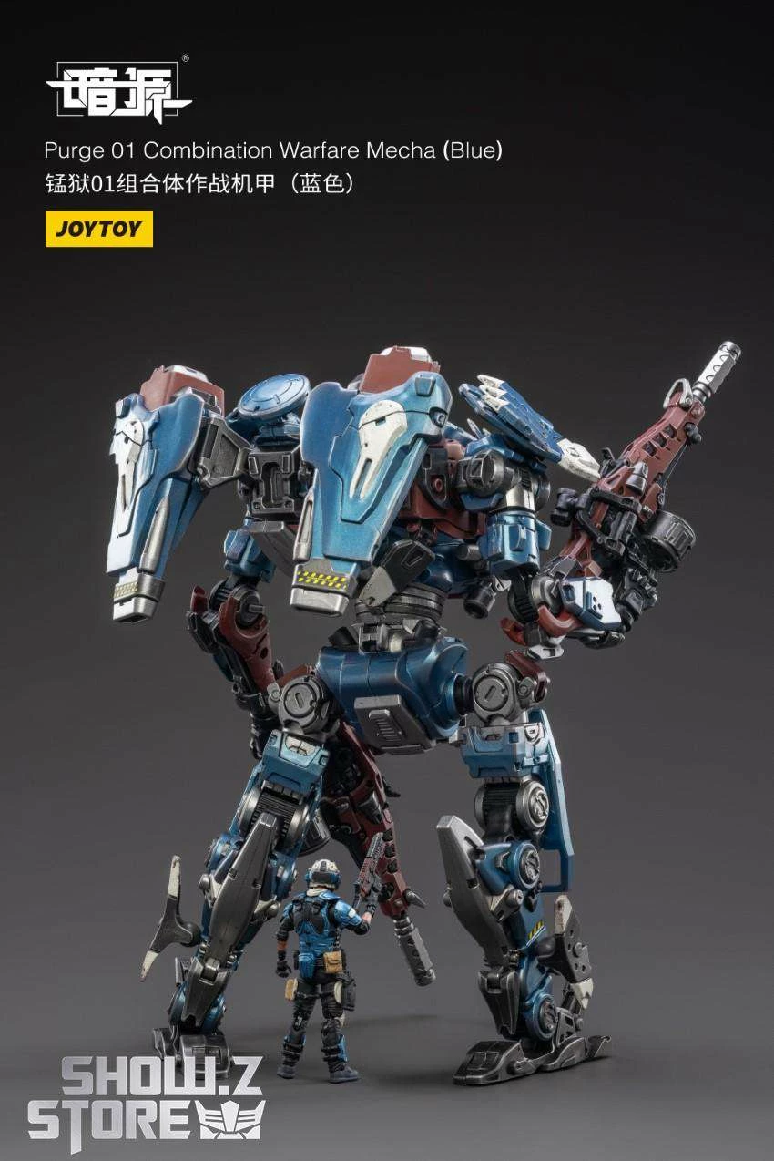JoyToy Source 1/25 Purge 01 Combination Warfare Mecha Blue Version W/ Pilot 14 JoyToy Source 1/25 Purge 01 Combination Warfare Mecha Blue Version W/ Pilot - Image 12