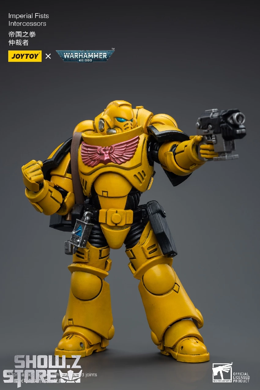 JoyToy Source 1/18 Warhammer 40K Imperial Fists Intercessors 13 JoyToy Source 1/18 Warhammer 40K Imperial Fists Intercessors - Image 11