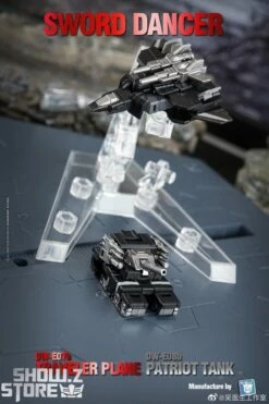 Dr.Wu Sword Dancer Slamdance DW-E07B Traveler Plane Raindance & DW-E08B Patriot Tank Grandslam Set Of 2 Black Version -Action Figures Store b670088574