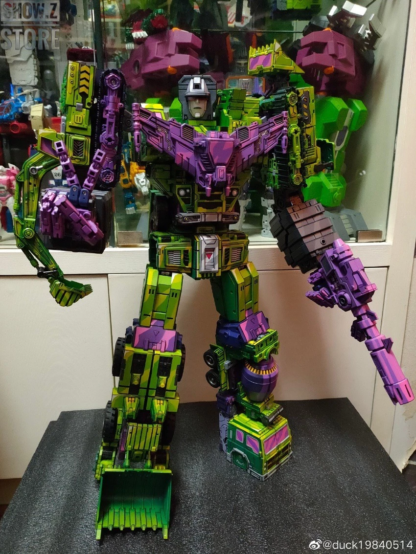 Toyworld TW TW-C07A TWC07A Constructor Devastator Cel Cell Shaded Deluxe Version Set Of 6 6 Toyworld TW TW-C07A TWC07A Constructor Devastator Cel Cell Shaded Deluxe Version Set Of 6 - Image 4