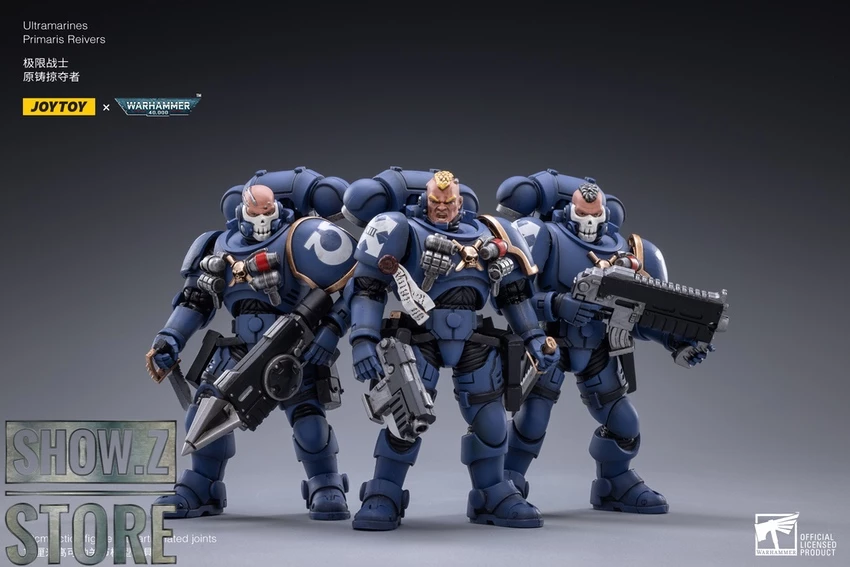 JoyToy Source 1/18 Warhammer 40K Ultramarines Primaris Reivers Set Of 3 6 JoyToy Source 1/18 Warhammer 40K Ultramarines Primaris Reivers Set Of 3 - Image 4