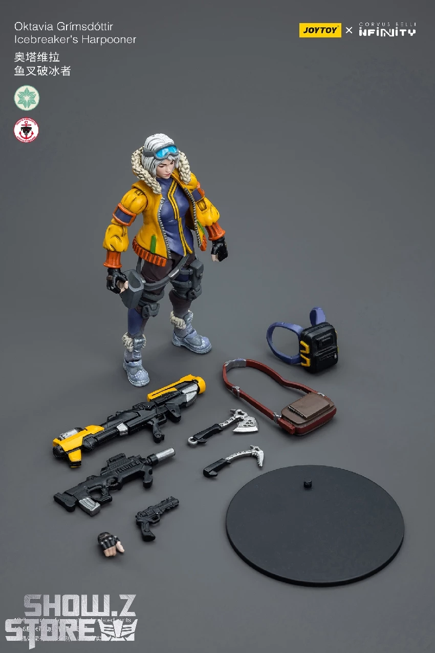 JoyToy Source 1/18 Infinity Lcebreaker's Harpooner Oktavia Grimsdottir 8 JoyToy Source 1/18 Infinity Lcebreaker's Harpooner Oktavia Grimsdottir - Image 6