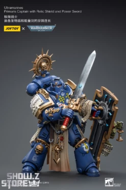 JoyToy Source 1/18 Warhammer 40K Ultramarines Primaris Captain With Relic Shield And Power Sword -Action Figures Store b7f8ac17c9