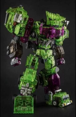 Generation Toy GT-01GS Gravity Builder Devastator Green Shadow Clear Vesion Set Of 6 -Action Figures Store b92e33681f
