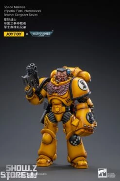 JoyToy Source 1/18 Warhammer 40K Imperial Fists Intercessors Brother Sergeant Sevito -Action Figures Store ba4d250ec4