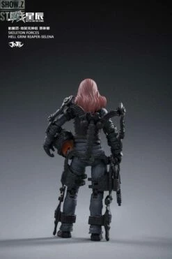 JoyToy Source 1/18 Hardcore Coldplay Skeleton Forces Hell Grim Reaper & Selena Set Of 4 -Action Figures Store ba4f8d978e