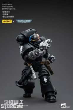 JoyToy Source 1/18 Warhammer 40K Iron Hands Intercessors Brother Gravak -Action Figures Store bc3d98df37