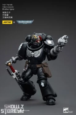 JoyToy Source 1/18 Warhammer 40K Iron Hands Intercessors Brother Ignar -Action Figures Store bc94109126