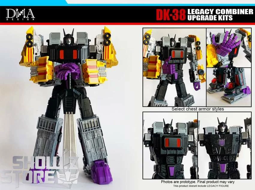DNA Design DK-38 Upgrade Kits For Legacy Motormaster And Menasor 8 DNA Design DK-38 Upgrade Kits For Legacy Motormaster And Menasor - Image 6