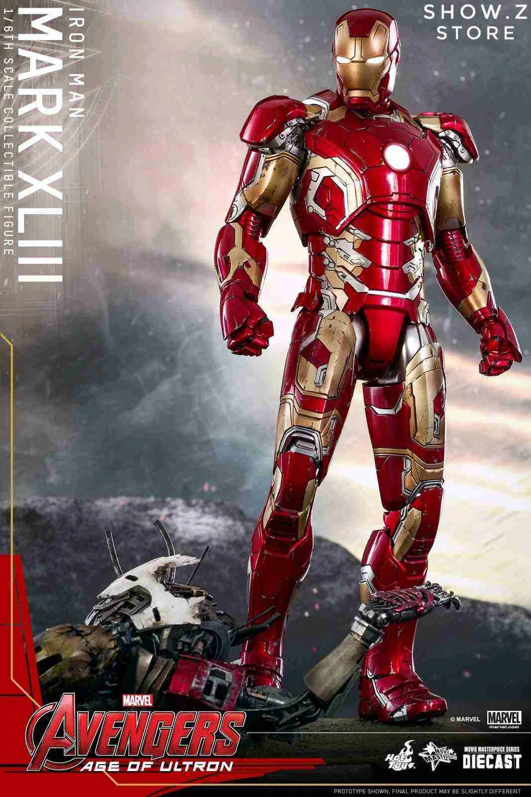 Hot Toys HT 1/6 Iron Man Mark XLIII MK43 MMS278D09 Avengers: Age Of Ultron Collectible Figure 10 Hot Toys HT 1/6 Iron Man Mark XLIII MK43 MMS278D09 Avengers: Age Of Ultron Collectible Figure - Image 8