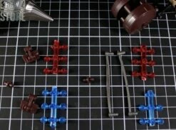 Rihio Multiabyss MM007 Lair Perambulator Set Of 4 (BlueBlackGreyBrown) -Action Figures Store bd47cb1b54