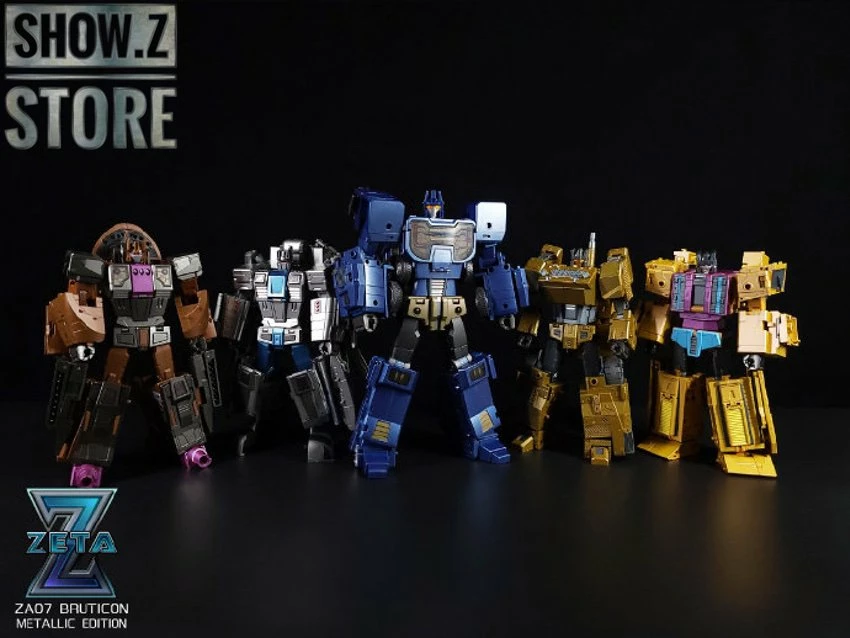 Zeta Toys ZA-07 Bruticon Bruticus Metallic Edition Full Set Of 5 11 Zeta Toys ZA-07 Bruticon Bruticus Metallic Edition Full Set Of 5 - Image 9