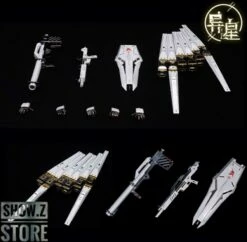 [SZ Custom] Bandai Custom RG 1/144 RX-93 Nu Gundam W/ Electroplated Chrome Painting -Action Figures Store be222bf6d0