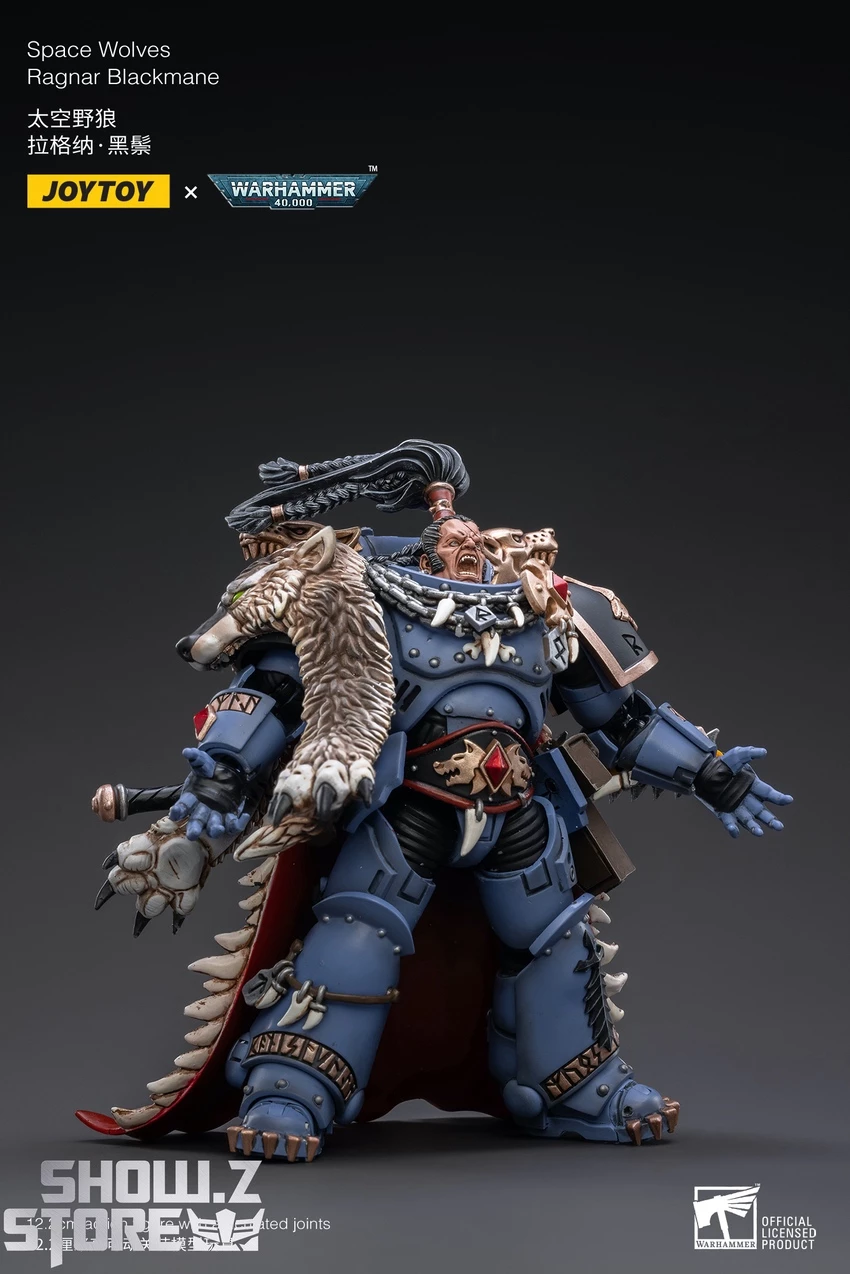 JoyToy Source 1/18 Warhammer 40K Space Wolves Ragnar Blackmane 11 JoyToy Source 1/18 Warhammer 40K Space Wolves Ragnar Blackmane - Image 9