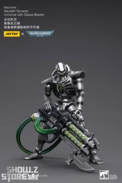 JoyToy Source 1/18 Warhammer 40K Necrons Sautekh Dynasty Immortal With Gauss Blaster -Action Figures Store bf4bd4ef3e