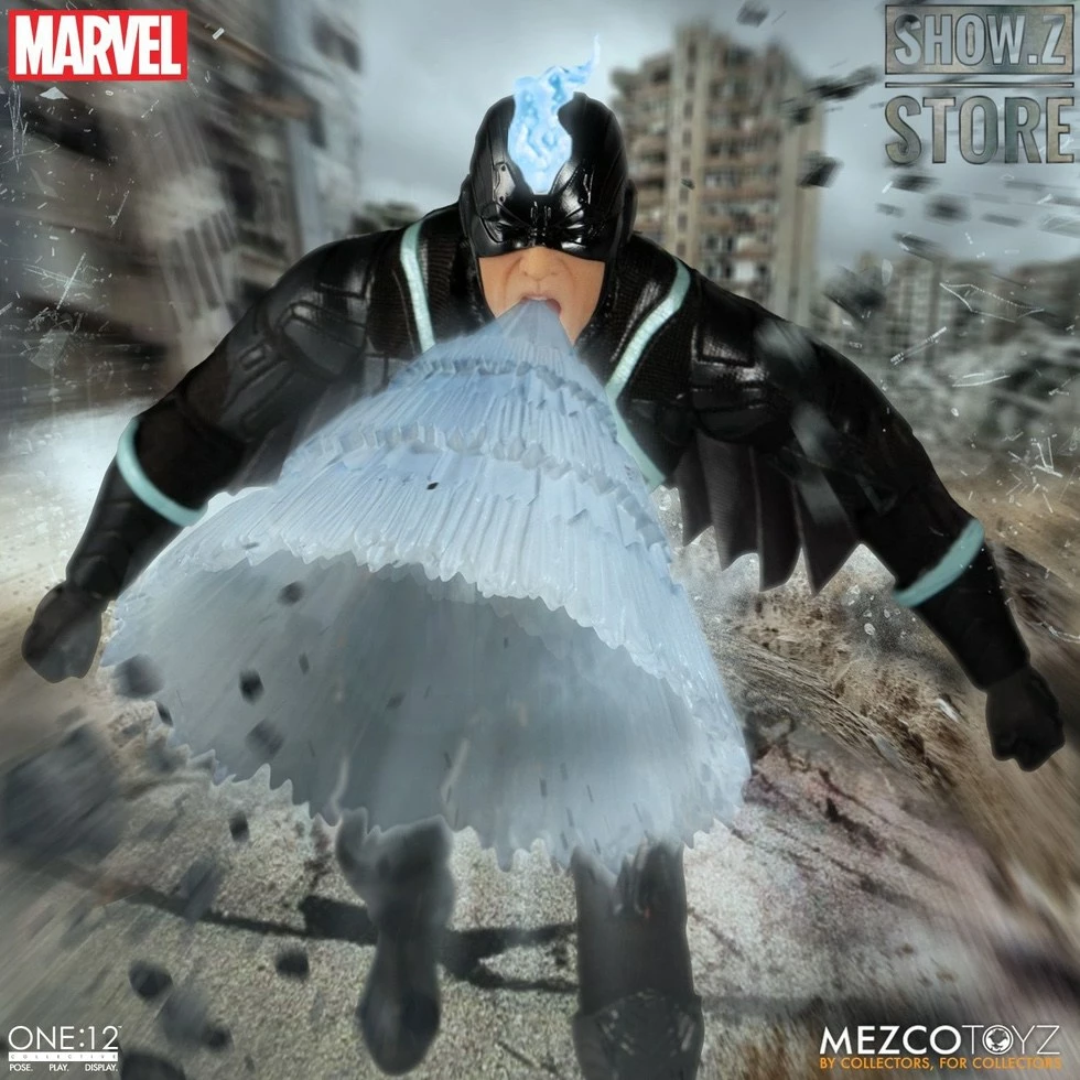 MEZCO Toyz One:12 Black Bolt & Lockjaw Two-Pack 11 MEZCO Toyz One:12 Black Bolt & Lockjaw Two-Pack - Image 9