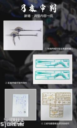 Zero_G Studio 1/100 MG Judge Gundam Model Kit Blue Version -Action Figures Store c24b737ef8