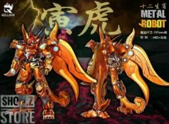 GDJJKR Metal Robot The Chinese Zodiac Yin Tiger 10 GDJJKR Metal Robot The Chinese Zodiac Yin Tiger -Action Figures Store c3064a0587