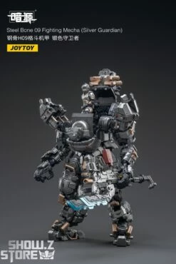 JoyToy Source 1/25 Steel Bone Fighting Mecha 09 Silver Guardian W/ Pilot -Action Figures Store c3b17849d9