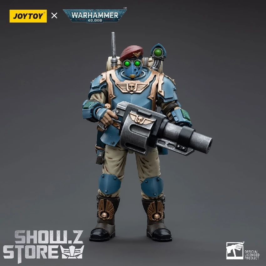 JoyToy Source 1/18 Warhammer 40K Astra Militarum Tempestus Scions Command Squad 55th Kappic Eagles Grenadier 4 JoyToy Source 1/18 Warhammer 40K Astra Militarum Tempestus Scions Command Squad 55th Kappic Eagles Grenadier - Image 2