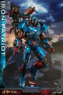 Hot Toys HotToys HT MMS547D34 1/6 Avengers: Endgame Iron Patriot Iron Man Collectible Figure -Action Figures Store c540da5ea8