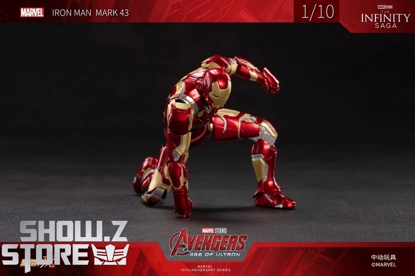 ZT Toys Marvel Licensed 1/10 Iron Man Mark 43 6 ZT Toys Marvel Licensed 1/10 Iron Man Mark 43 - Image 4