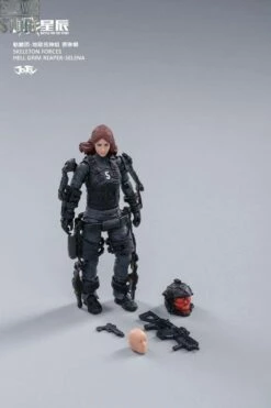 JoyToy Source 1/18 Hardcore Coldplay Skeleton Forces Hell Grim Reaper & Selena Set Of 4 -Action Figures Store c64766993a