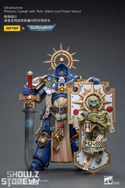 JoyToy Source 1/18 Warhammer 40K Ultramarines Primaris Captain With Relic Shield And Power Sword -Action Figures Store c6eadc12ae