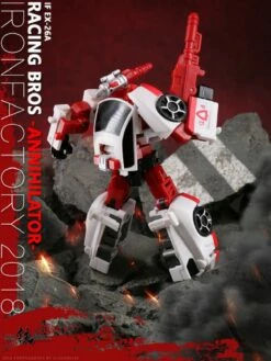 IronFactory EX-26A Racing Bros Annihilator Red Alert -Action Figures Store c7845ded45