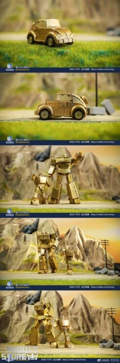 Magic Square MS-B21G Intelligence Officer Bumblebee Gold Version -Action Figures Store c7c18dd686