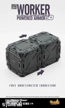 Forging Soul 1/60 AGS-30 Powered Armor Series Worker Priest Yellow Version -Action Figures Store c96cfbd65e