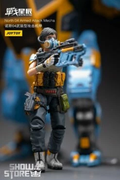 JoyToy Source 1/18 North 04 Armed Attack Mecha W/ Pilot -Action Figures Store c9d7c05842