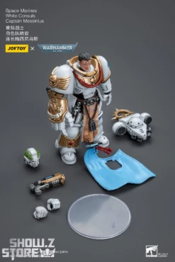 JoyToy Source 1/18 Warhammer 40K Space Marines White Consuls Captain Messinius -Action Figures Store c9ee7eab83