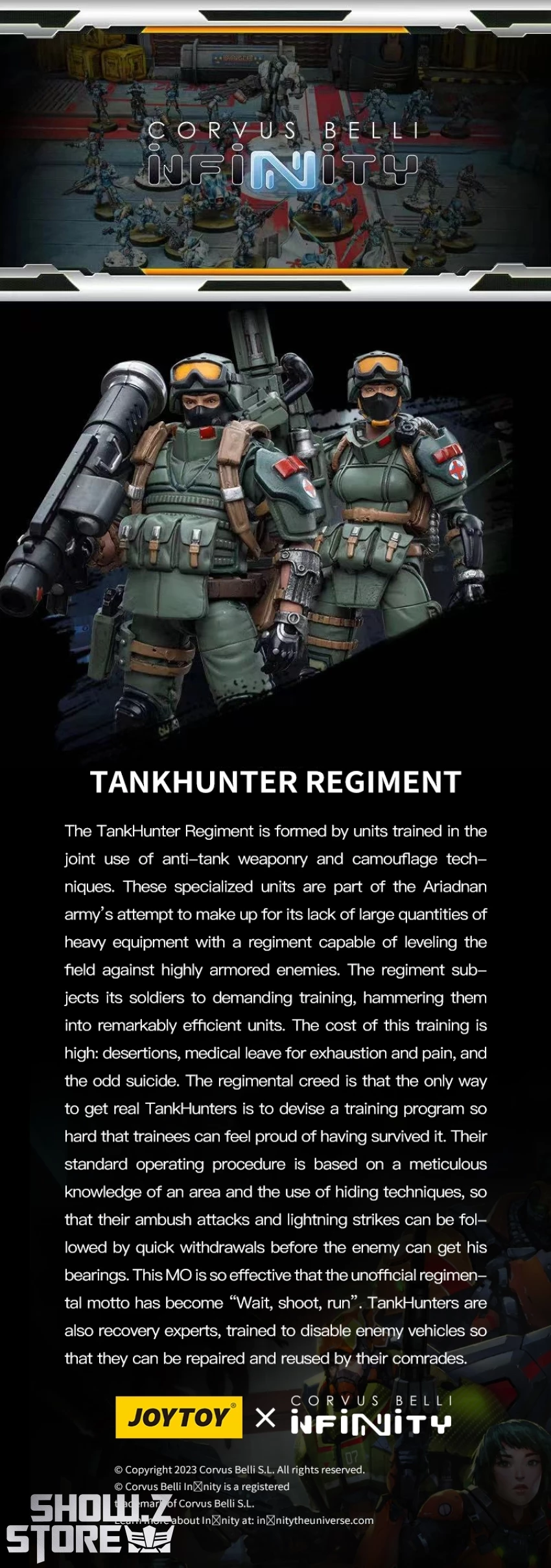 JoyToy & Infinity 1/18 Ariadna Tankhunter Regiment 2 12 JoyToy & Infinity 1/18 Ariadna Tankhunter Regiment 2 - Image 10