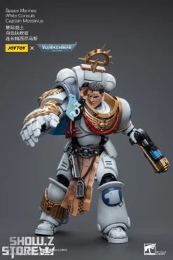 JoyToy Source 1/18 Warhammer 40K Space Marines White Consuls Captain Messinius -Action Figures Store cb428a17b7